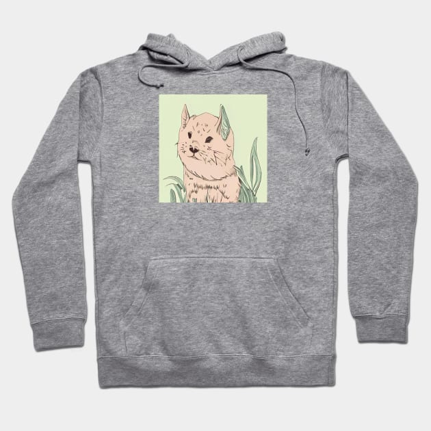 A Grassy Friend Hoodie by Lolebomb